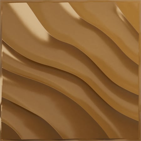 Ekena Millwork 19 5/8in. W x 19 5/8in. H Modern Wave EnduraWall Decorative 3D Wall Panel Covers 2.67 Sq. Ft. WP20X20MWDVG